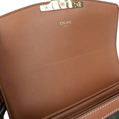 CELINE 188882BZ4 TRIOMPHE TEEN CROSSBODY BAG