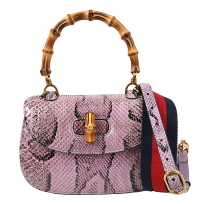 GUCCI 688038 EAAM6 BAMBOO HANDBAG