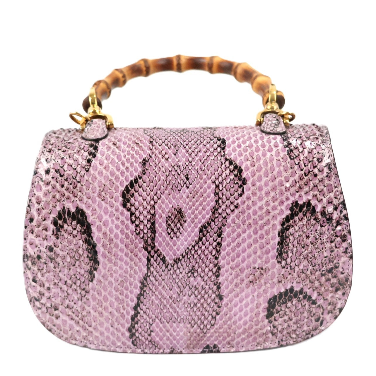 GUCCI 688038 EAAM6 BAMBOO HANDBAG