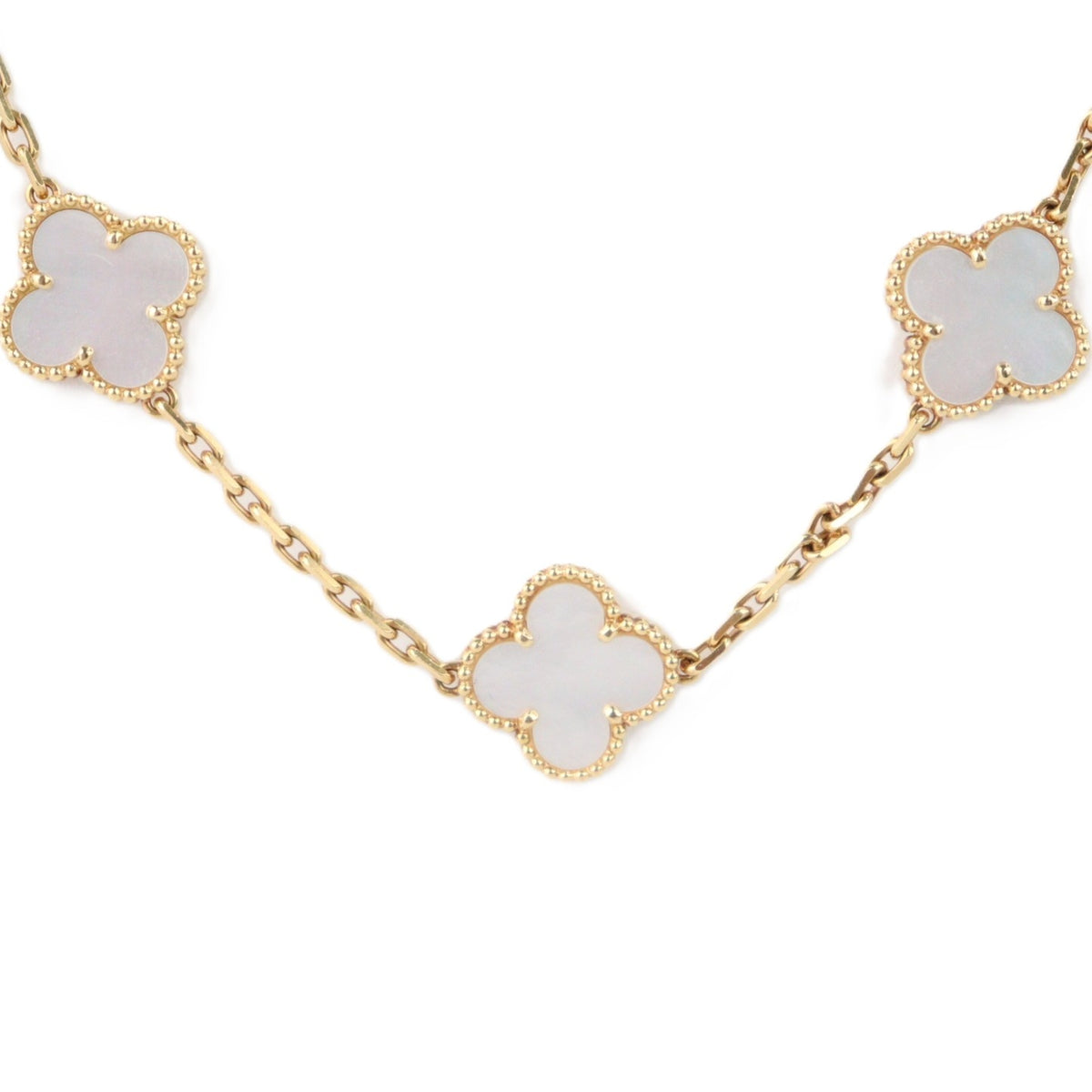 Van Cleef & Arpels VCARF48400 Vintage Alhambra 20-Motifs Necklace