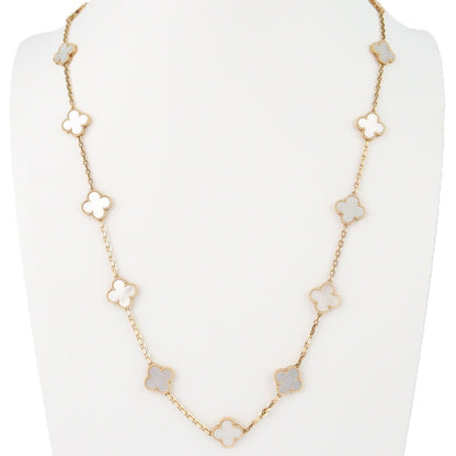 Van Cleef & Arpels VCARF48400 Vintage Alhambra 20-Motifs Necklace