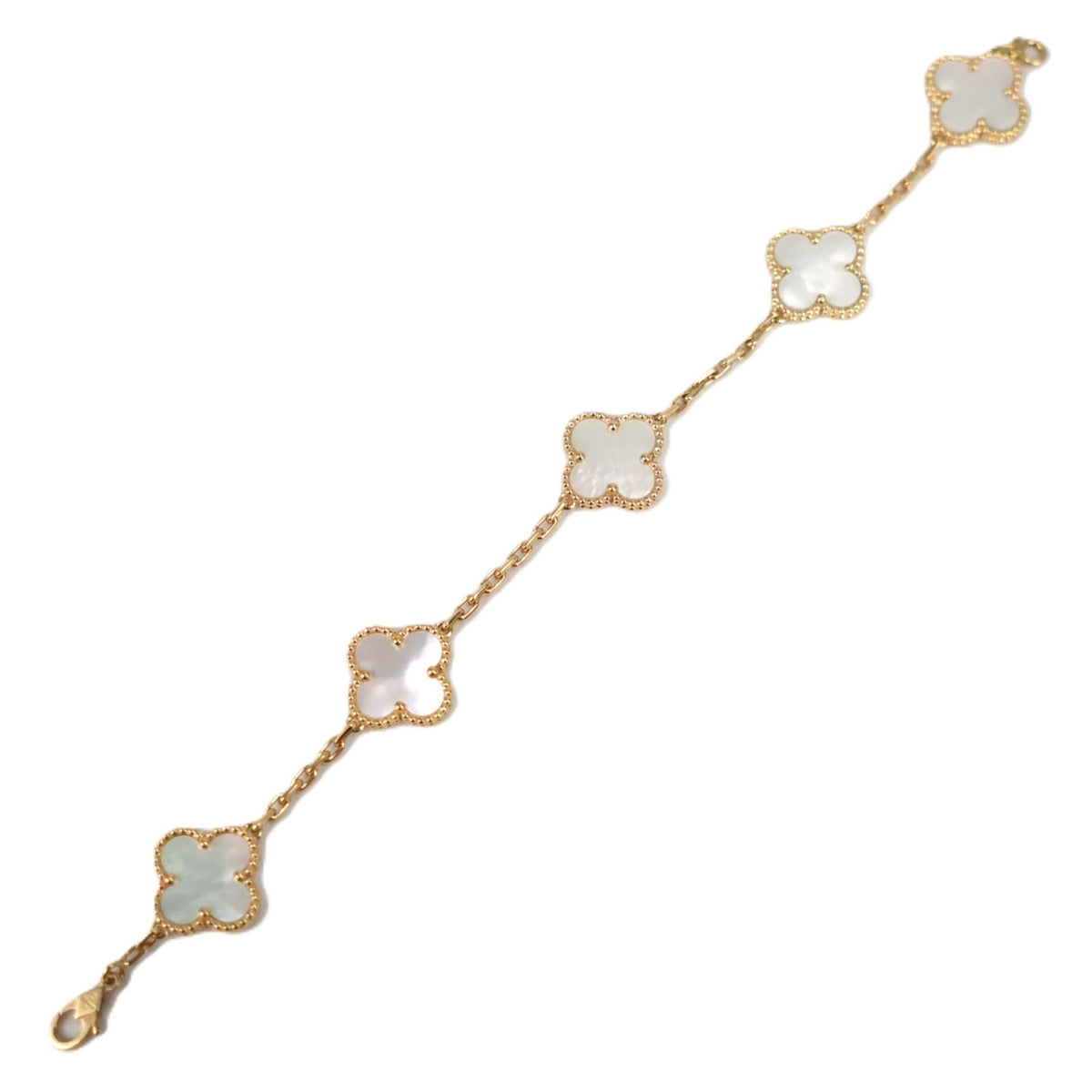 Van Cleef & Arpels VCARA41800 Vintage Alhambra 5-Motifs Bracelet