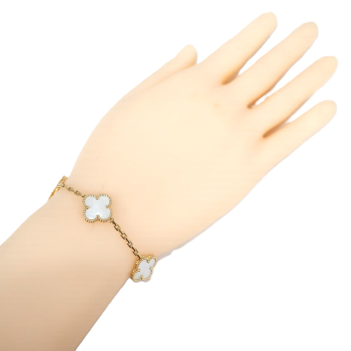 Van Cleef & Arpels VCARA41800 Vintage Alhambra 5-Motifs Bracelet