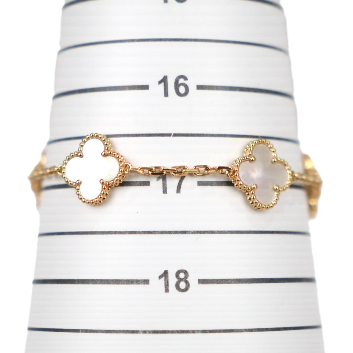 Van Cleef & Arpels VCARA41800 Vintage Alhambra 5-Motifs Bracelet