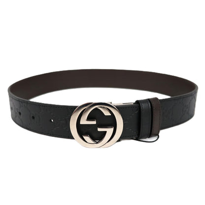 GUCCI 473030 CWCWN INTERLOCKING G 70 BELT