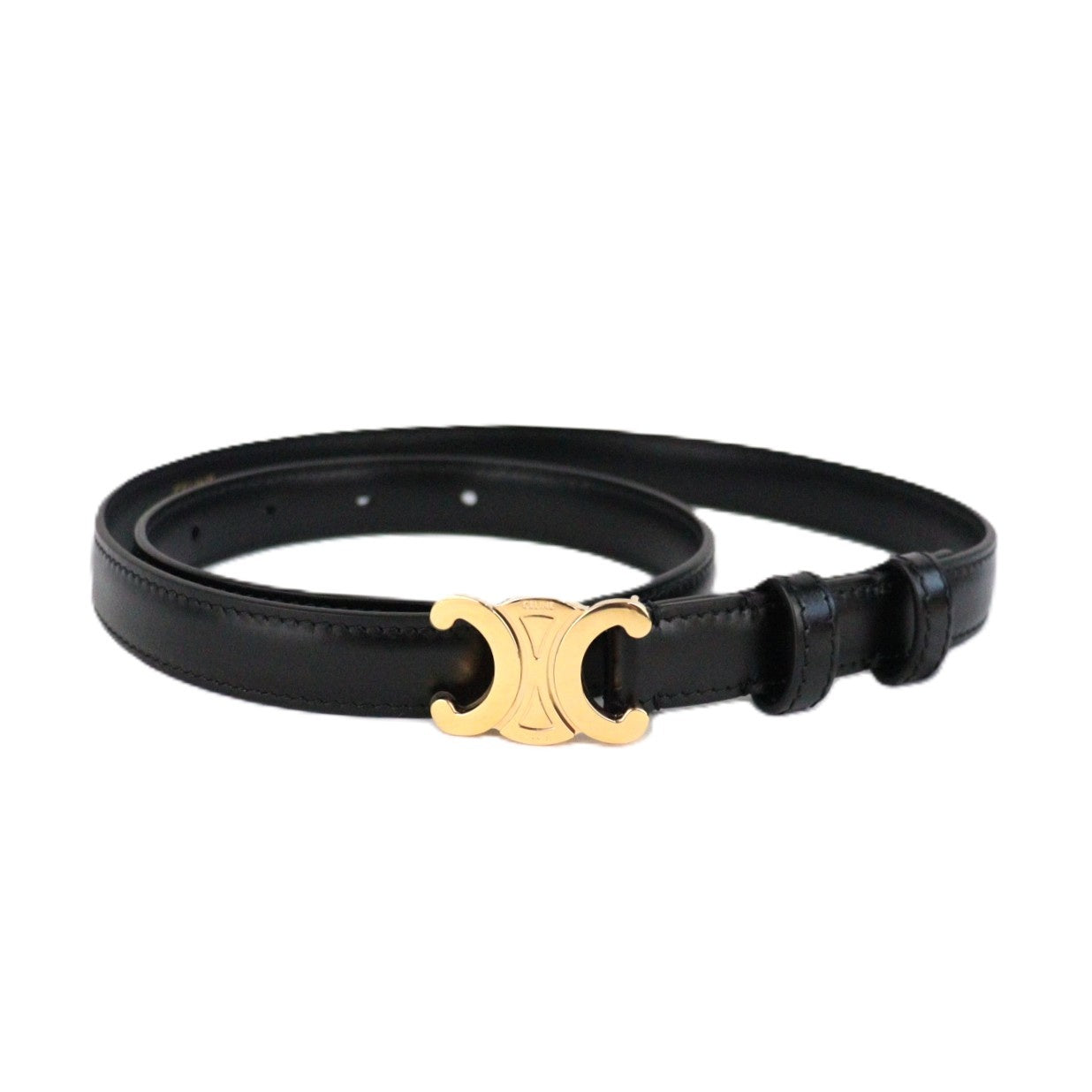 CELINE 45AX63A01 TRIOMPHE SMALL 18MM 75 BELT