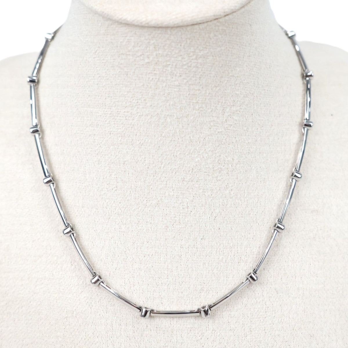 TIFFANY & Co. Bezel Setting Necklace
