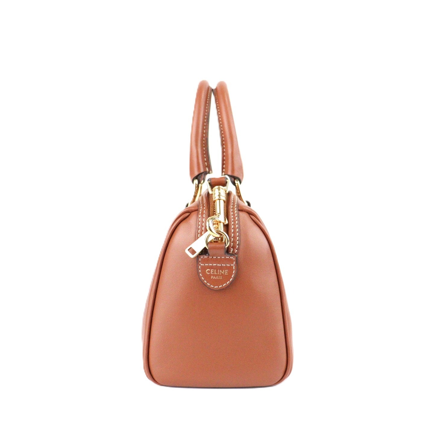 CELINE 113773DU3 BOSTON CUIR TRIOMPHE SMALL HANDBAG