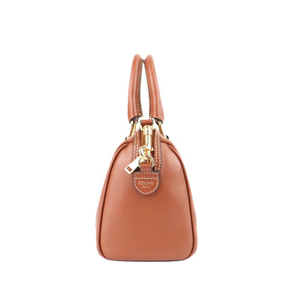 CELINE 113773DU3 BOSTON CUIR TRIOMPHE SMALL HANDBAG