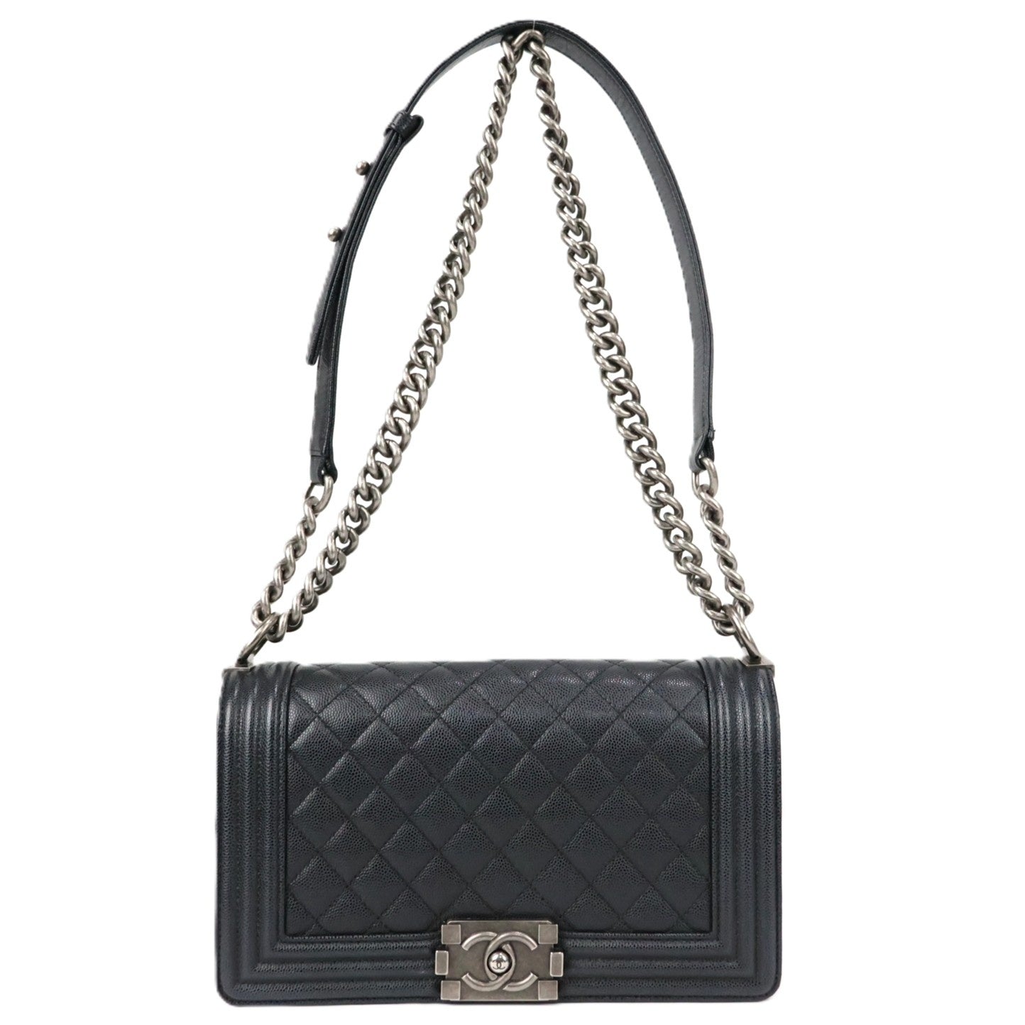 CHANEL 67086 BOY CHANEL MEDIUM SHOULDER BAG