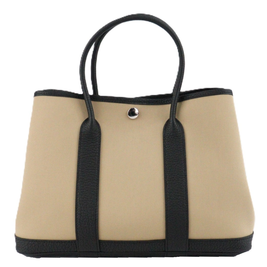 HERMES 051551CK GARDEN PARTY 30 TOTE BAG