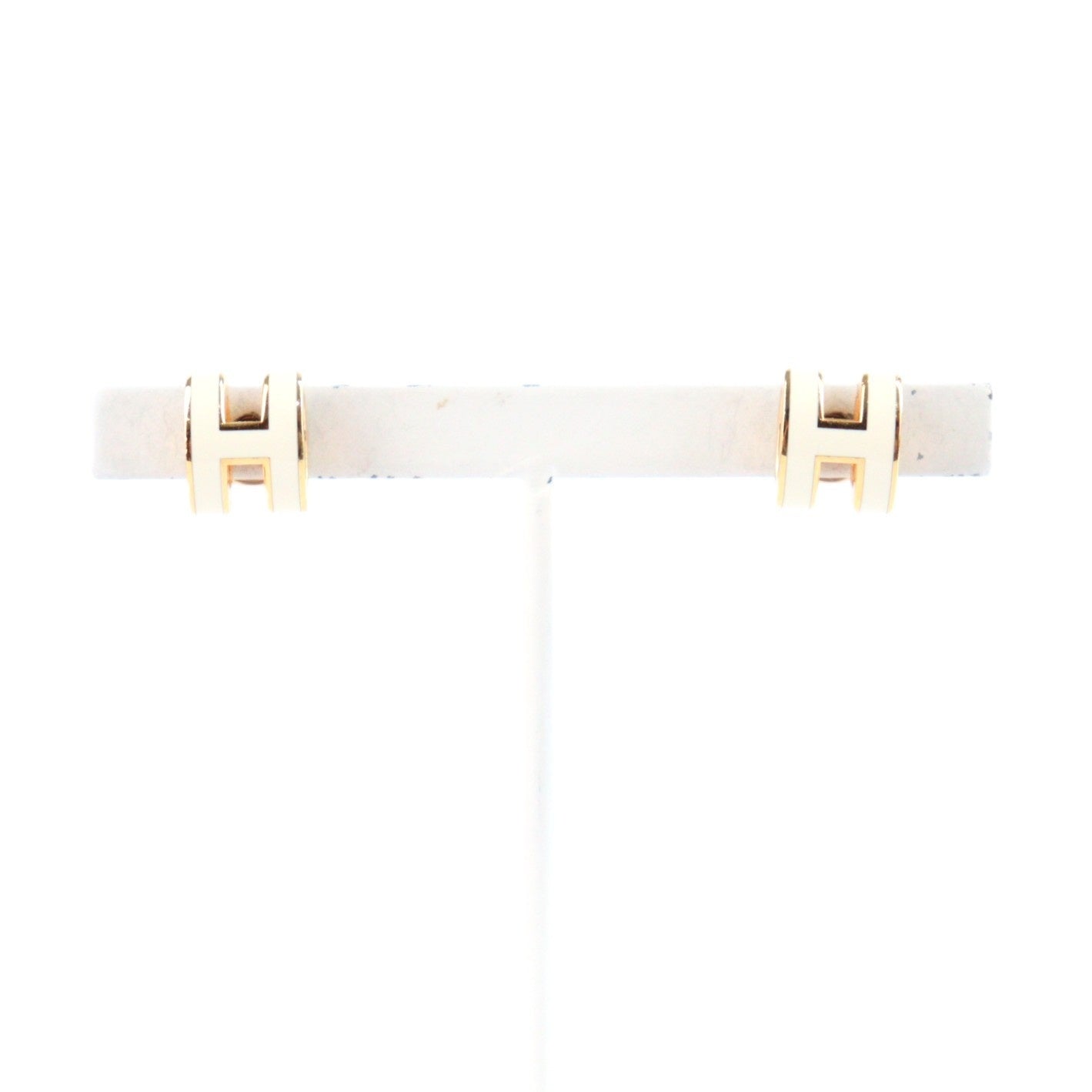 HERMES 608002F POP H MINI EARRINGS