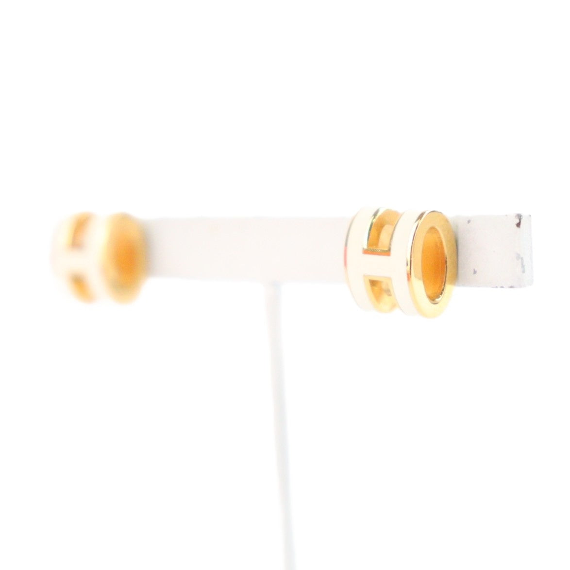 HERMES 608002F POP H MINI EARRINGS