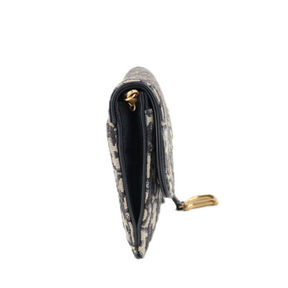 DIOR S5614CTZQ SADDLE WALLET ON CHAIN