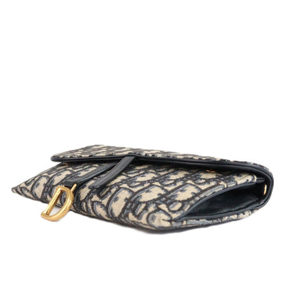 DIOR S5614CTZQ SADDLE WALLET ON CHAIN