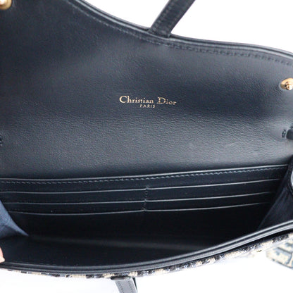 DIOR S5614CTZQ SADDLE WALLET ON CHAIN