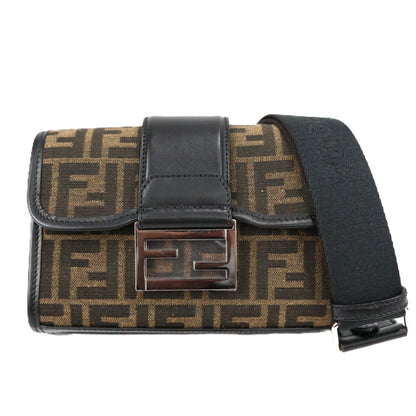 FENDI 7VA649 ALWK DOUBLE BAGUETTE CROSSBODY BAG