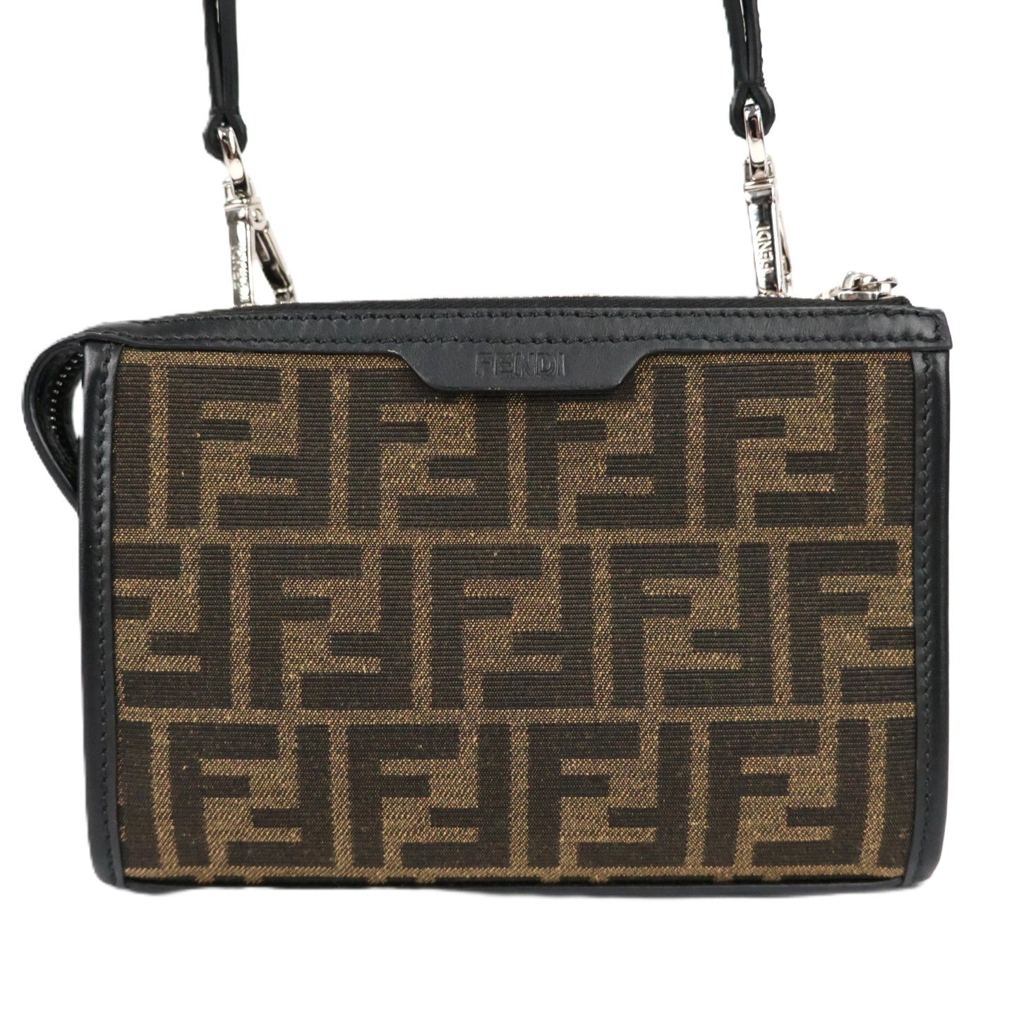 FENDI 7VA649 ALWK DOUBLE BAGUETTE CROSSBODY BAG