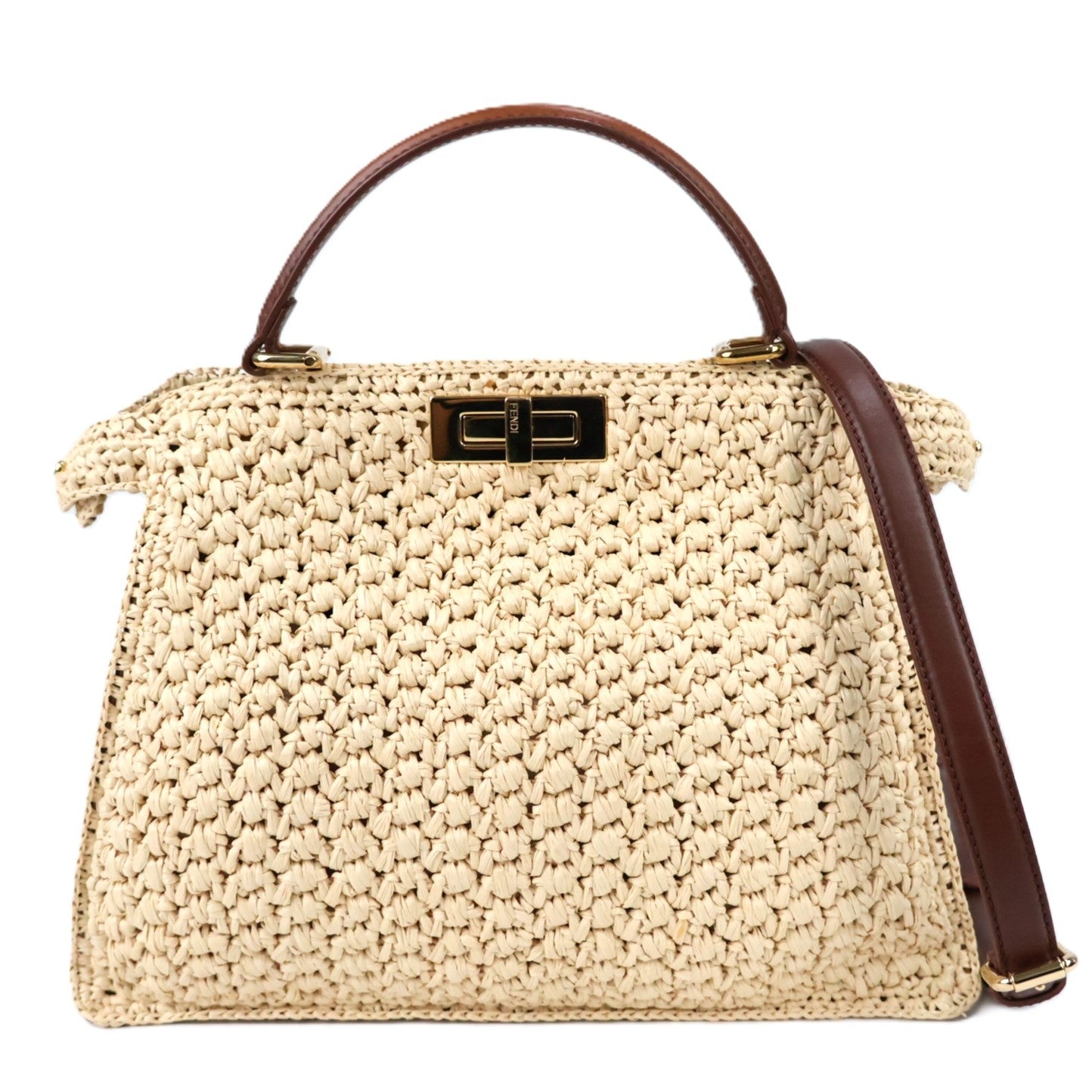 FENDI 8BN321 PEE KA BOO I SEE U MEDIUM HANDBAG