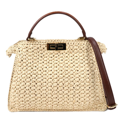 FENDI 8BN321 PEE KA BOO I SEE U MEDIUM HANDBAG