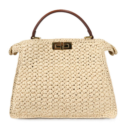 FENDI 8BN321 PEE KA BOO I SEE U MEDIUM HANDBAG