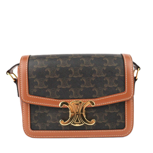 CELINE 188882BZ4 TEEN TRIOMPHE CROSSBODY BAG
