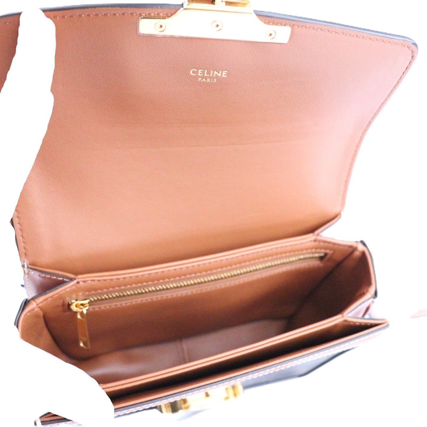 CELINE 188882BZ4 TEEN TRIOMPHE CROSSBODY BAG