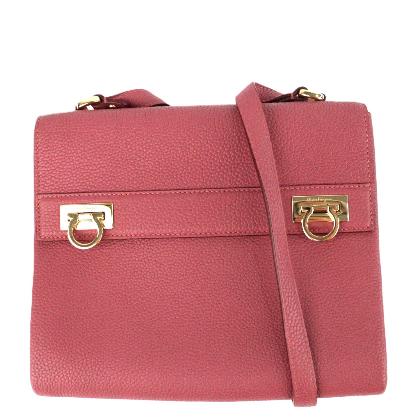 FERRAGAMO 21-F275 GANCINI SHOULDER BAG