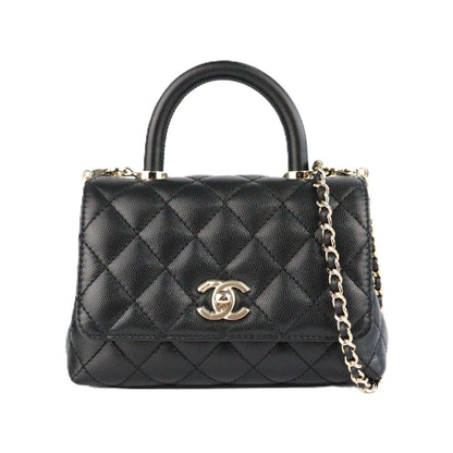 CHANEL AS2215 COCO HANDLE MINI HANDBAG