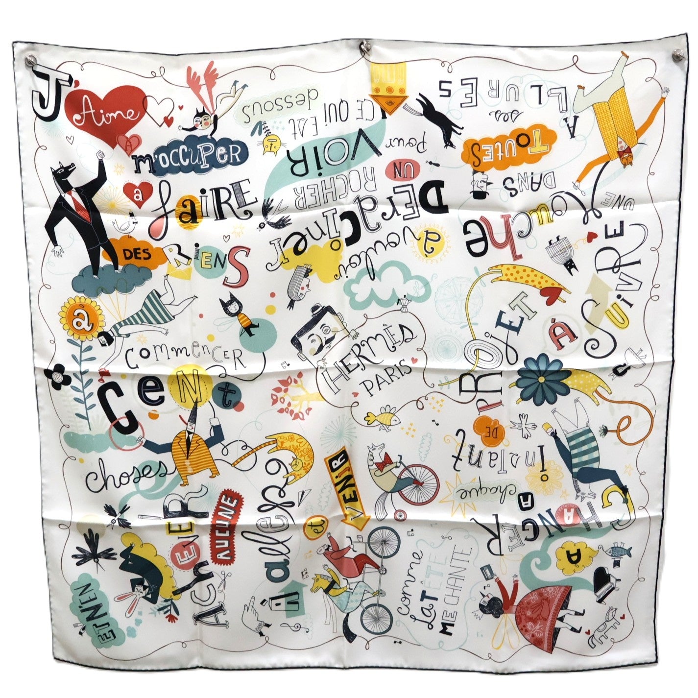 HERMES CARRE 90 SCARF
