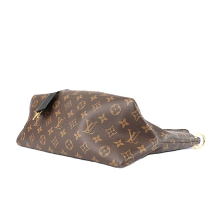 LOUIS VUITTON M44347 FLOWER ZIPPED TOTE MM TOTE BAG