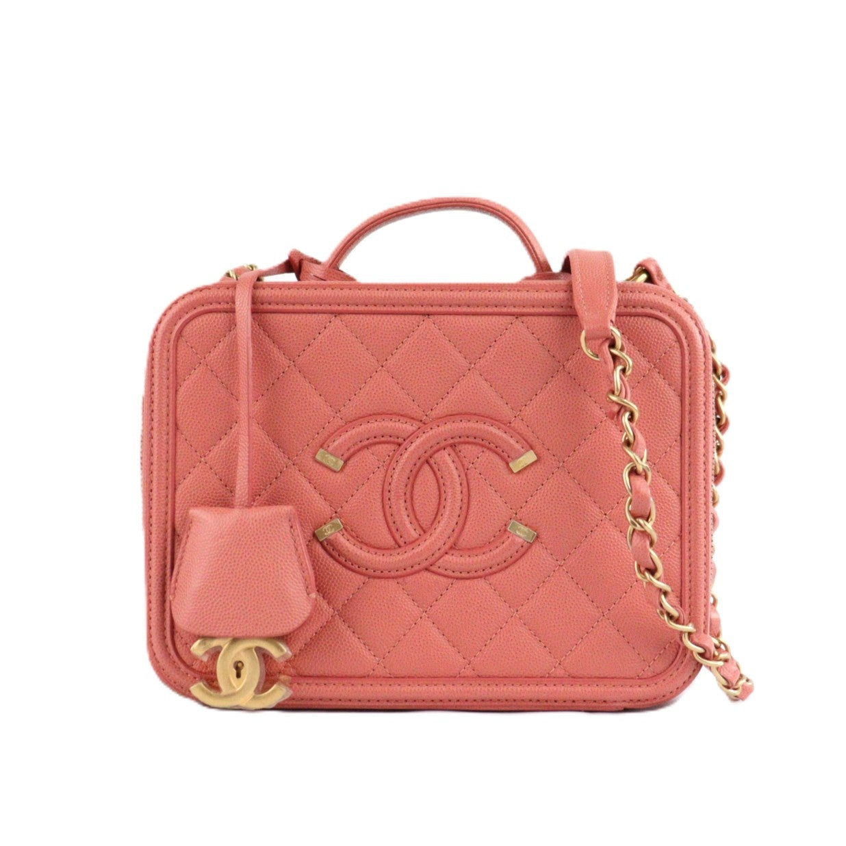 CHANEL 93343 CC FELIGREE VANITY BAG