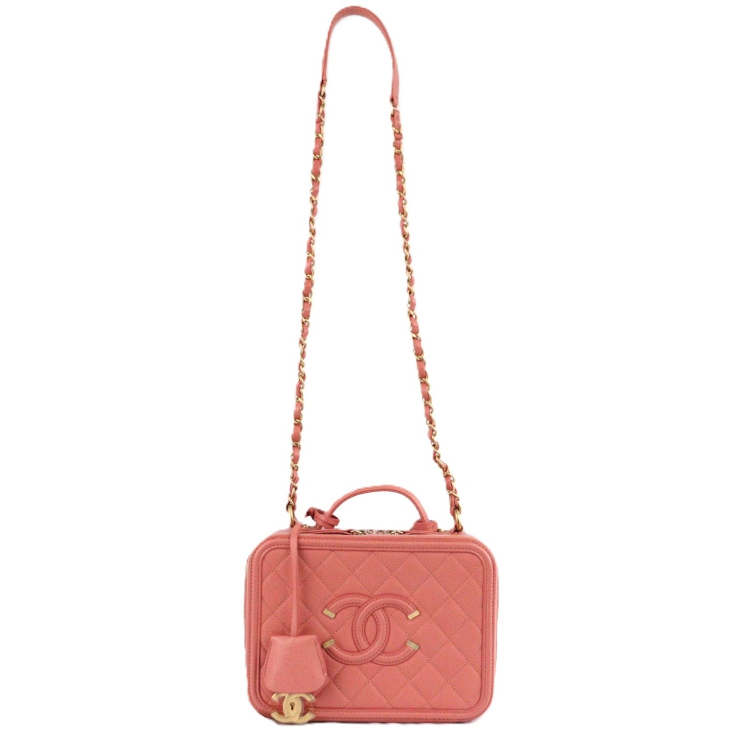 CHANEL 93343 CC FELIGREE VANITY BAG