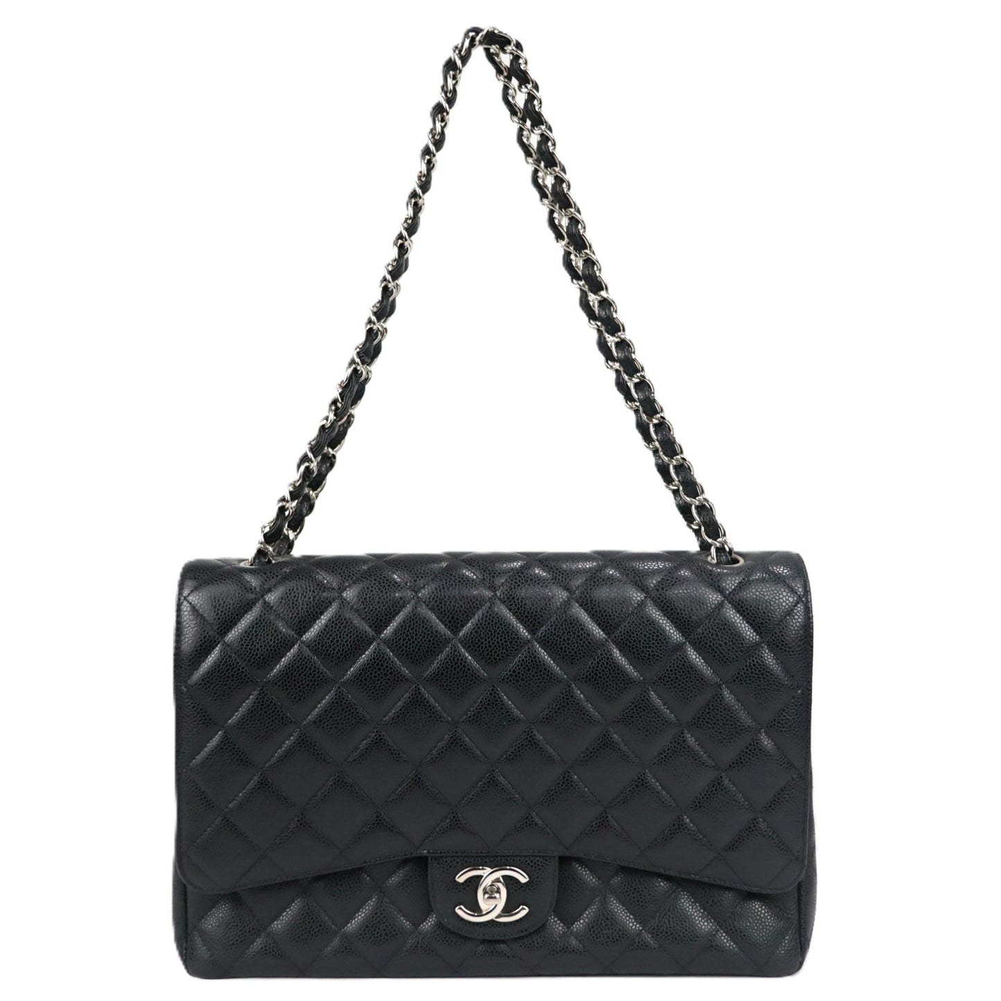 CHANEL 58601 CLASSIC FLAP MAXI SHOULDER BAG