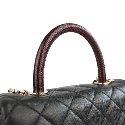 CHANEL A92990 COCO HANDLE SMALL HANDBAG