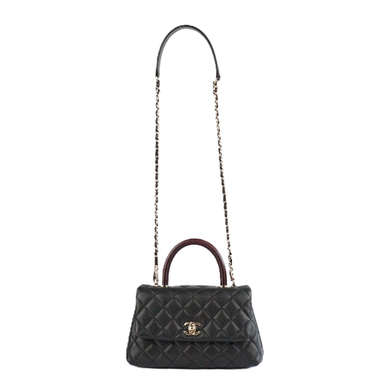 CHANEL A92990 COCO HANDLE SMALL HANDBAG