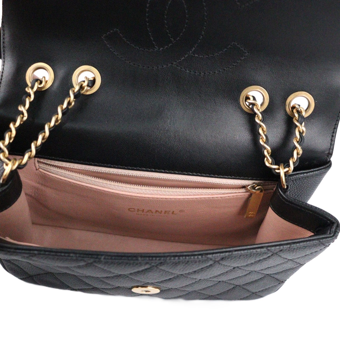 CHANEL CC FILIGREE SHOULDER BAG
