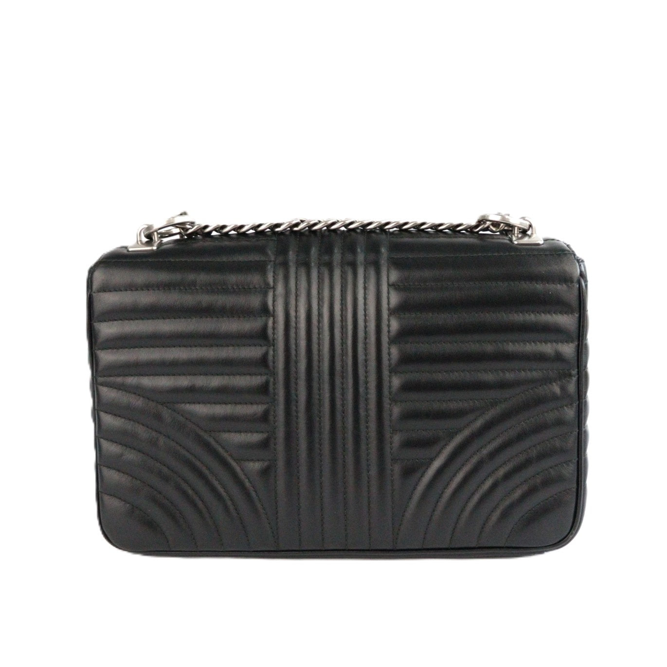 PRADA 1BD135 DIAGRAMME SHOULDER BAG