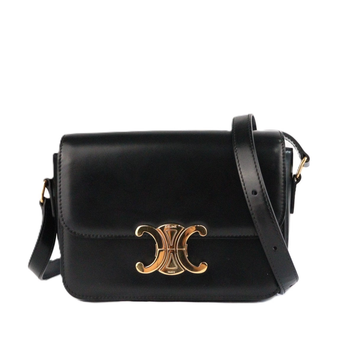 CELINE 188423BF4 TRIOMPHE TEEN SHOULDER BAG