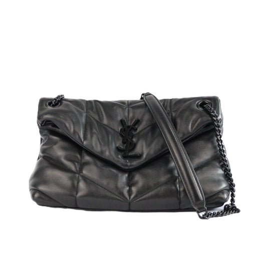 SAINT LAURENT 577476 1EL08 PUFFER SMALL SHOULDER BAG