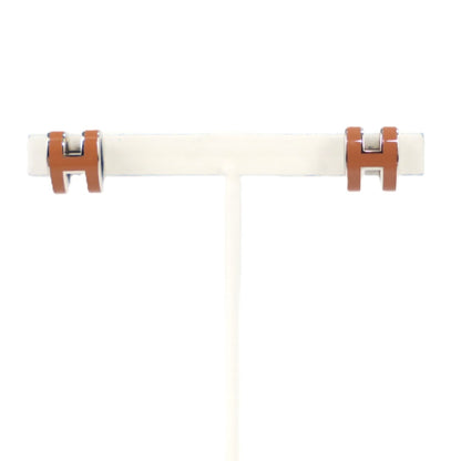 HERMES 608002FP POP H MINI EARRINGS
