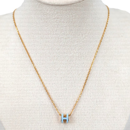 HERMES 147992F POP H MINI NECKLACE