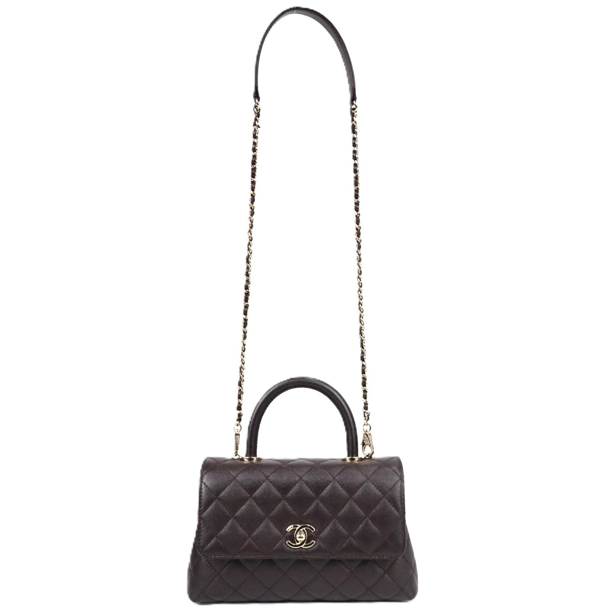 CHANEL 92990 COCO HANDLE SMALL HANDBAG