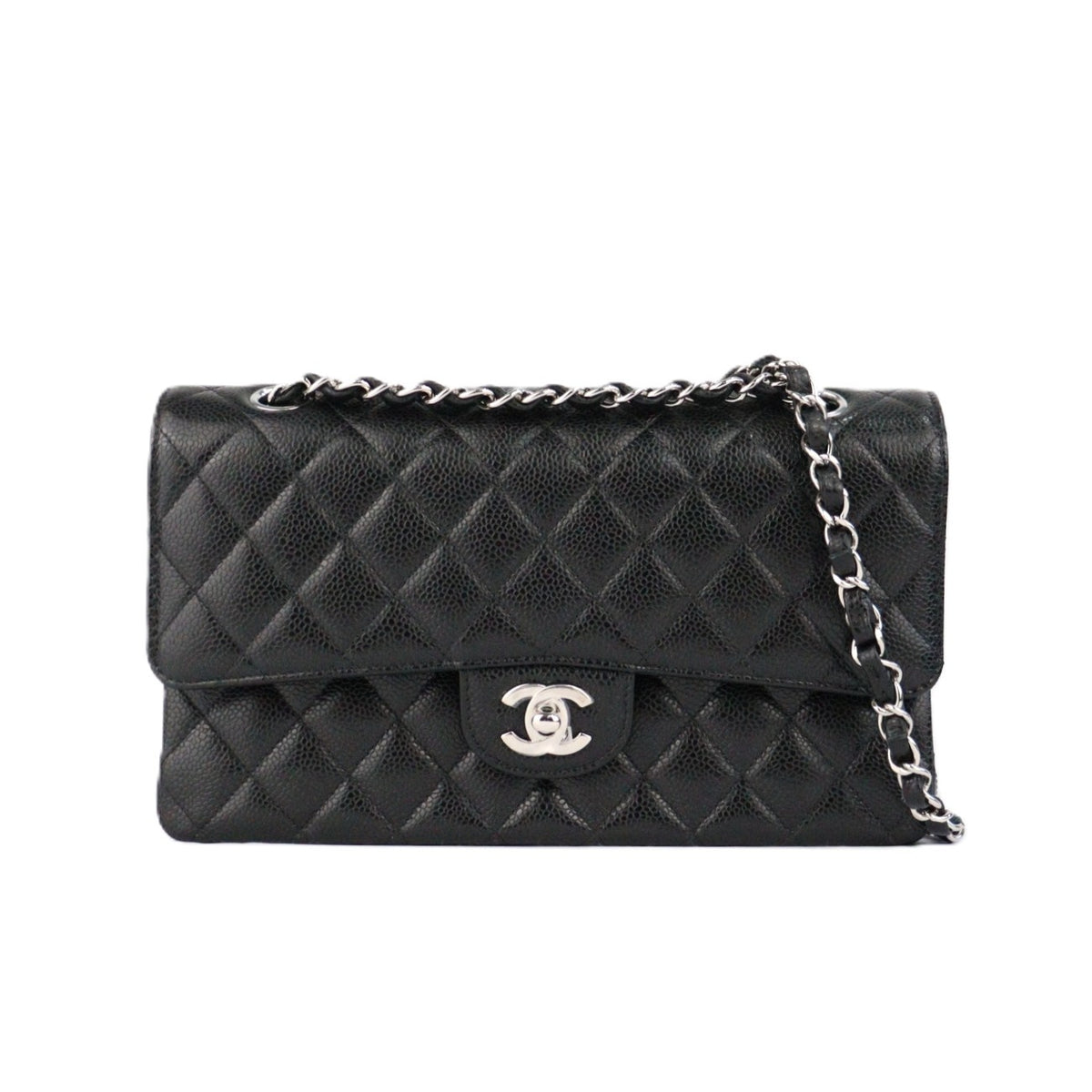 CHANEL 1112 CLASSIC FLAP MEDIUM SHOULDER BAG