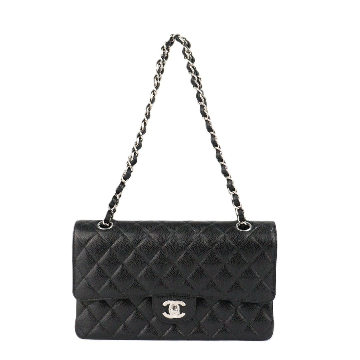 CHANEL 1112 CLASSIC FLAP MEDIUM SHOULDER BAG