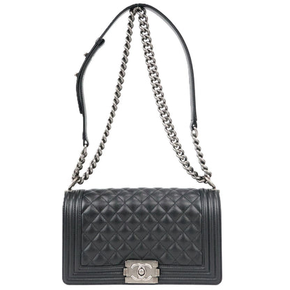 CHANEL 67086 BOY CHANEL MEDIUM SHOULDER BAG
