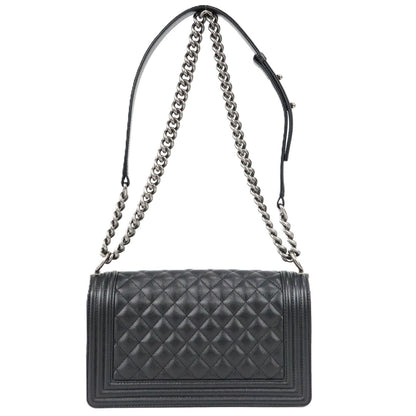 CHANEL 67086 BOY CHANEL MEDIUM SHOULDER BAG