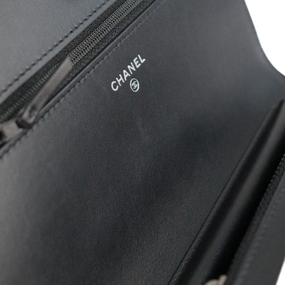 CHANEL AP1117 BOY CHANEL WALLET ON CHAIN