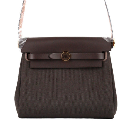 HERMES 087120CC HERBAG ZIP LAQUE 20 CROSSBODY BAG