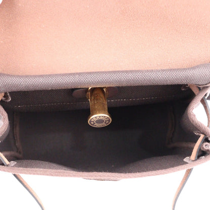 HERMES 087120CC HERBAG ZIP LAQUE 20 CROSSBODY BAG